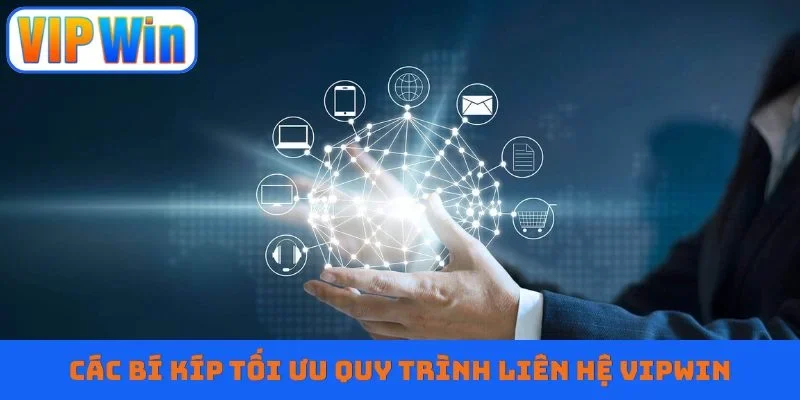 Các bí kíp tối ưu quy trình liên hệ Vipwin